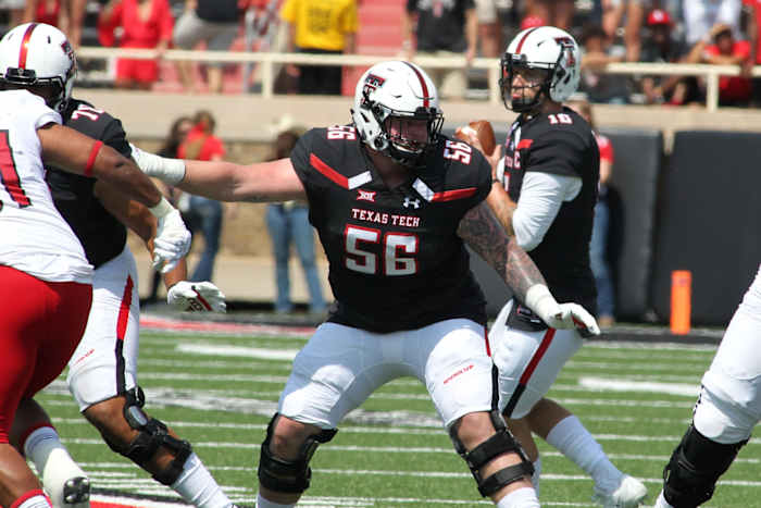 The Bills on Saturday made Texas Tech guard Jack Anderson their final draft pick of 2021.